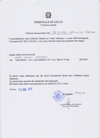 LETTERA_RINVIO20.03.20_MARIANO